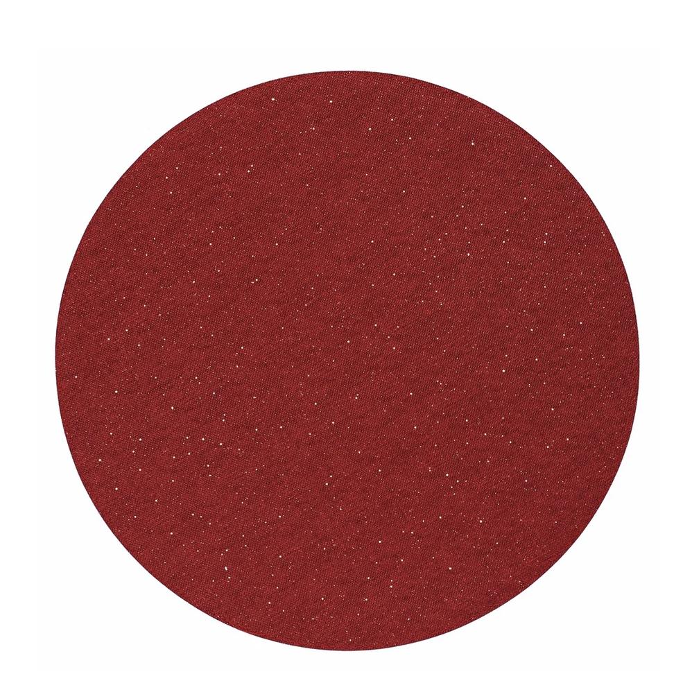 Gem Luminous Round Placemats, Set 4 - Placemat Detail | Bone & Brass
