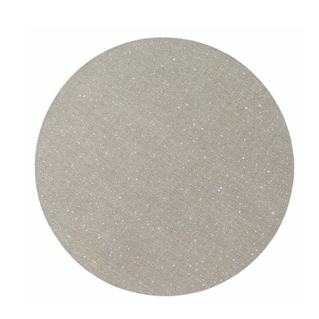 Gem Luminous Round Placemats, Set 4 - Placemat View | Bone & Brass