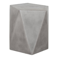 Gem Outdoor Stool - Outdoor Chair Side View | Bone & Brass
