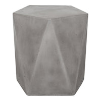 Gem Outdoor Stool | Bone & Brass