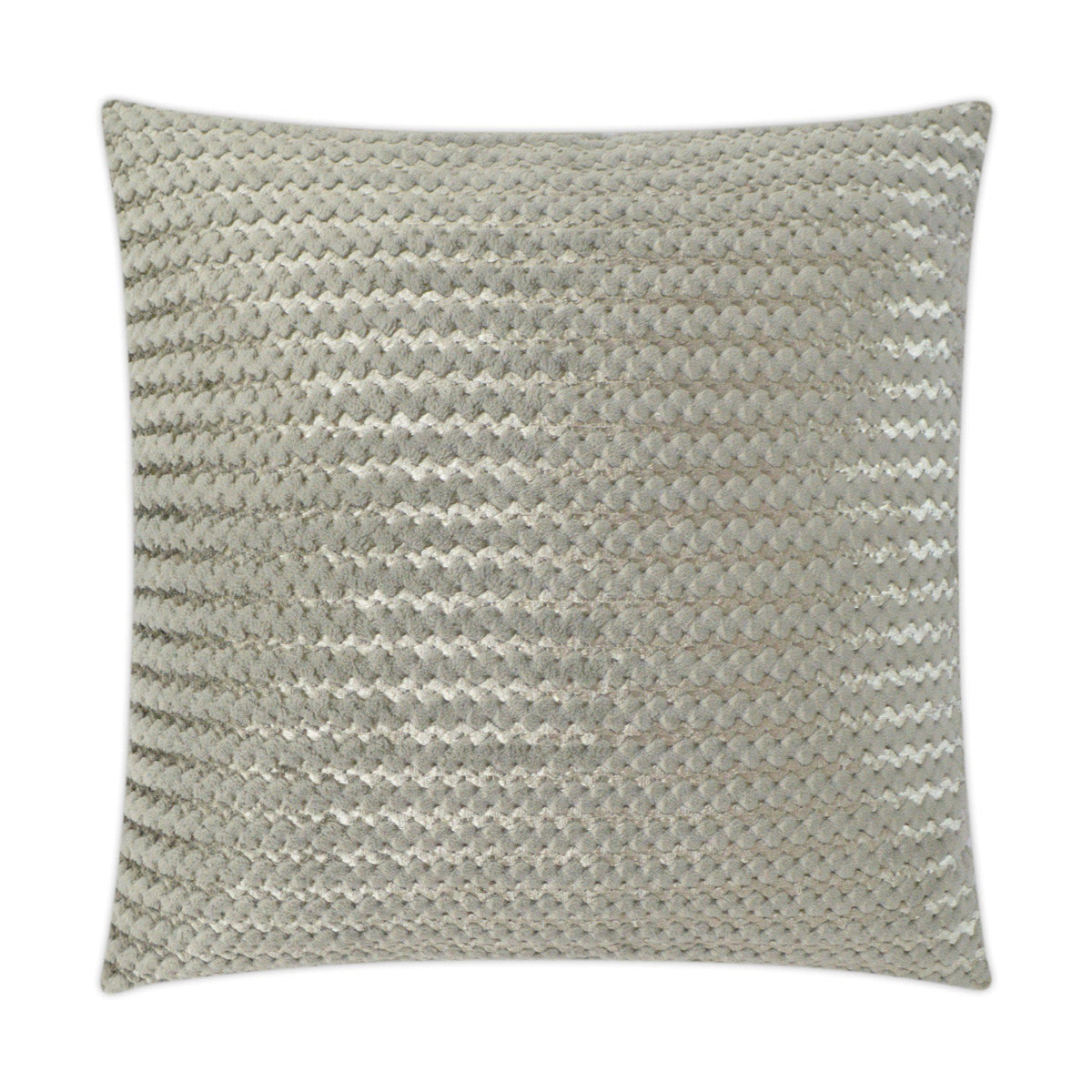 Gene Pewter Fur Throw Pillow | Bone & Brass