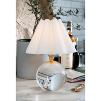 Giorgio Crystal Mini Table Lamp - Lamp Detail | Bone & Brass
