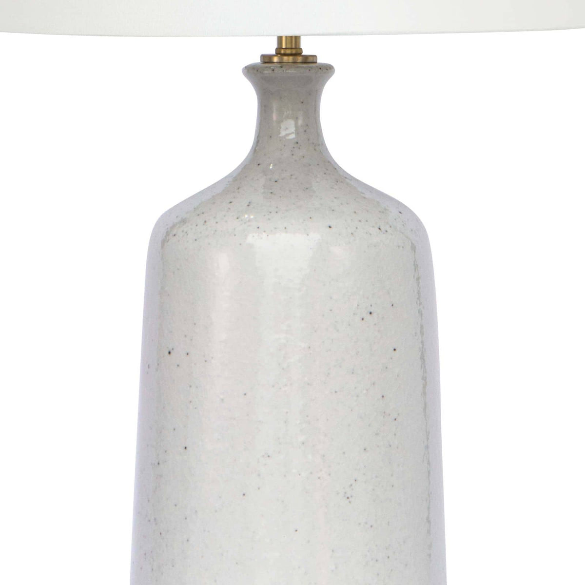 Glace Ceramic Table Lamp - Lamp Shade Detail | Bone & Brass
