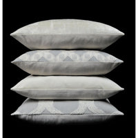 Glam Silver Throw Pillow - Pillow Detail | Bone & Brass