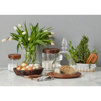 Glass Teardrop Cloche