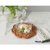 Glass Teardrop Cloche