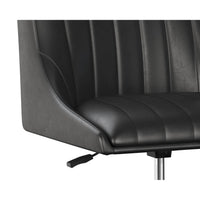 Halden Black & Bronze Office Chair - Chair View | Bone & Brass