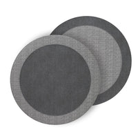 Halo Reversible Round Placemats, Set 4 - Placemat View | Bone & Brass