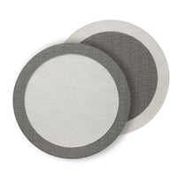 Halo Reversible Round Placemats, Set 4 - Placemat Detail | Bone & Brass