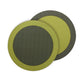 Halo Reversible Round Placemats, Set 4 - Placemat Texture Detail | Bone & Brass