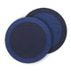 Halo Reversible Round Placemats, Set 4 - Placemat Side View | Bone & Brass