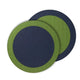 Halo Reversible Round Placemats, Set 4 - Placemat View | Bone & Brass