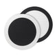 Halo Reversible Round Placemats, Set 4 | Bone & Brass