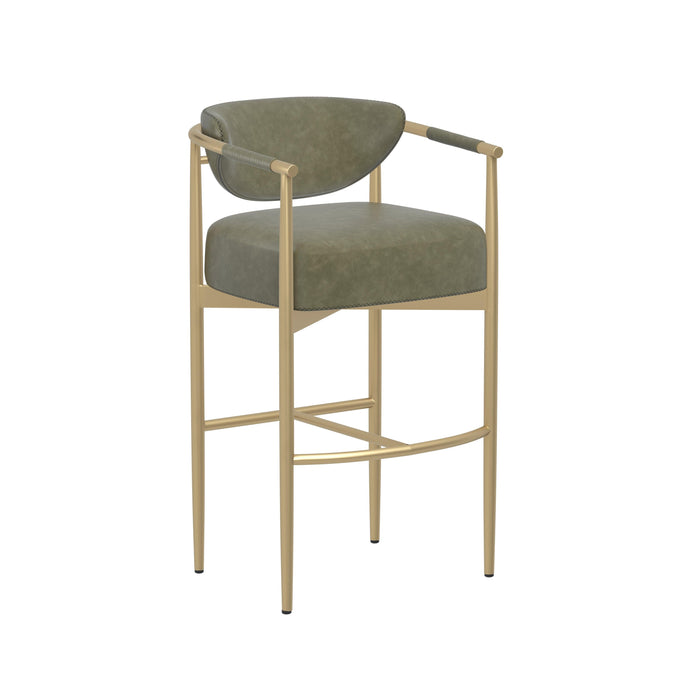 Heloise Barstool - Ivanhoe Pine | Bone & Brass