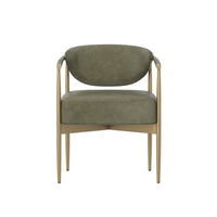 Heloise Dining Armchair - Ivanhoe Pine - Chair Detail | Bone & Brass