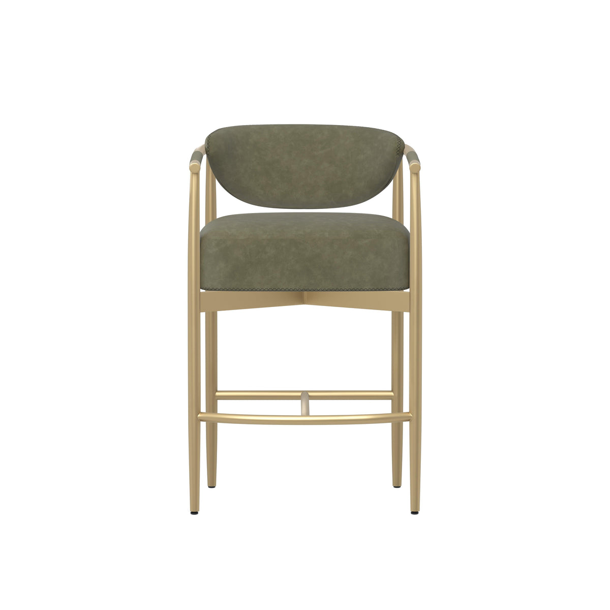 Heloise Counter Stool - Ivanhoe Pine - Stool Detail | Bone & Brass