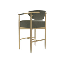 Heloise Counter Stool - Ivanhoe Pine - Stool View | Bone & Brass