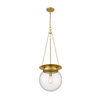 Heritage Brass Calhoun Seedy Glass Pendant
