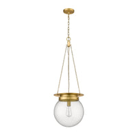 Heritage Brass Calhoun Seedy Glass Pendant