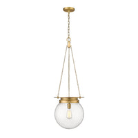 Heritage Brass Calhoun Seedy Glass Pendant
