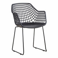 Honolulu Black Outdoor Chair | Bone & Brass