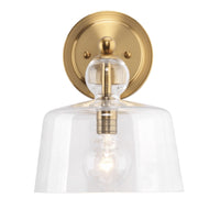 Hudson Brass Wall Sconce | Bone & Brass
