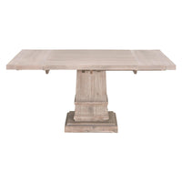 Henry Gray Wood Square Extension Dining Table