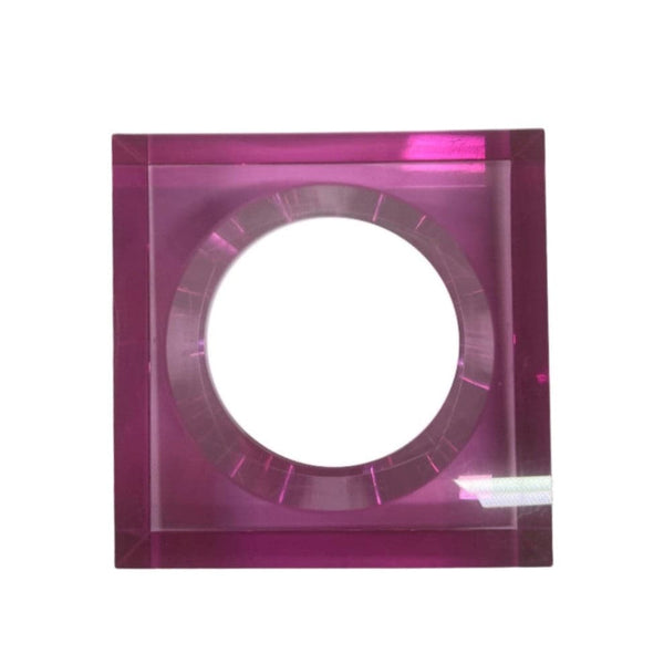 Square Lucite Napkin Rings