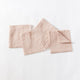 Stone Washed Linen Cocktail Napkin, Gray & Blush Pink