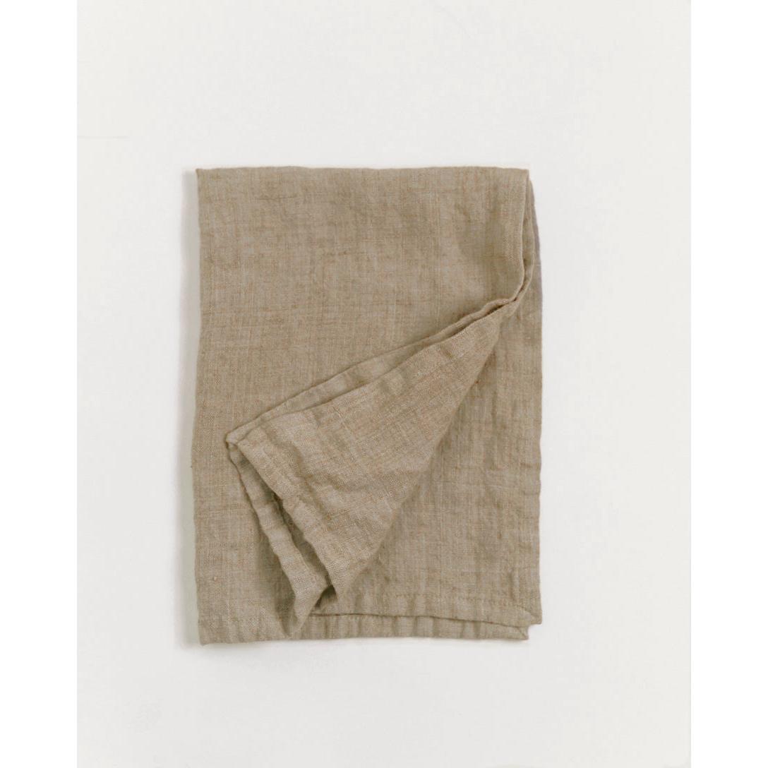 Stone Washed Linen Tea Towel