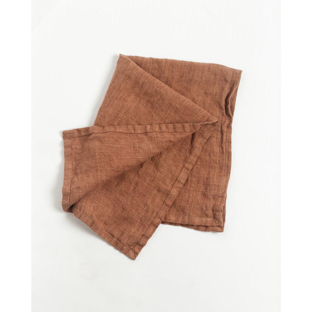 Stone Washed Linen Tea Towel