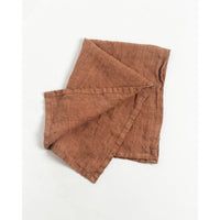 Stone Washed Linen Tea Towel