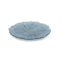Icy Sapphire Glass Salad Plates, Set of 6 | Bone & Brass