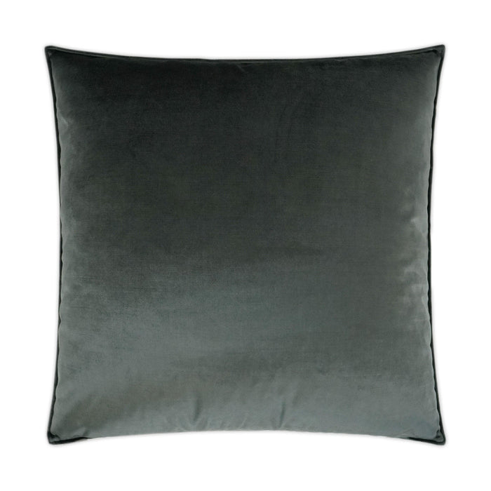 Iridescence Graphite Throw Pillow | Bone & Brass