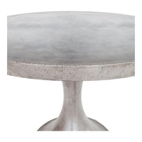 Isadora Cement Outdoor Dining Table - Table Top View | Bone & Brass