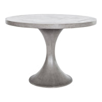 Isadora Cement Outdoor Dining Table | Bone & Brass