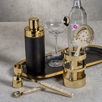 Islington Gold 5-Piece Bar Tool Set - Bar Tool Detail | Bone & Brass