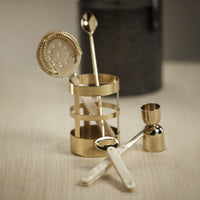 Islington Gold 5-Piece Bar Tool Set - Tool Set View | Bone & Brass