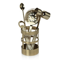 Islington Gold 5-Piece Bar Tool Set | Bone & Brass