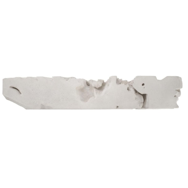 Ivory Freeform Console Table - Table Side View | Bone & Brass
