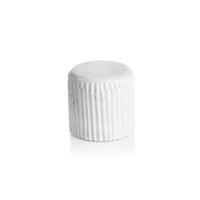 Ivory Marble Lidded Apothecary Jar - Jar Lid Detail | Bone & Brass