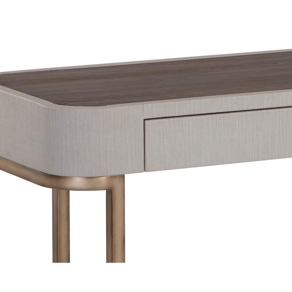 Jamille Console Table - Cream | Bone & Brass