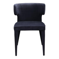 Jennaya Dining Chair Black - Chair Detail | Bone & Brass