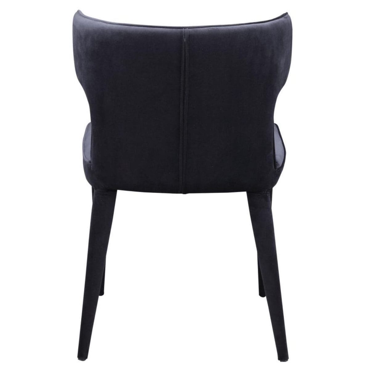 Jennaya Dining Chair Black - Chair Upholstery Detail | Bone & Brass
