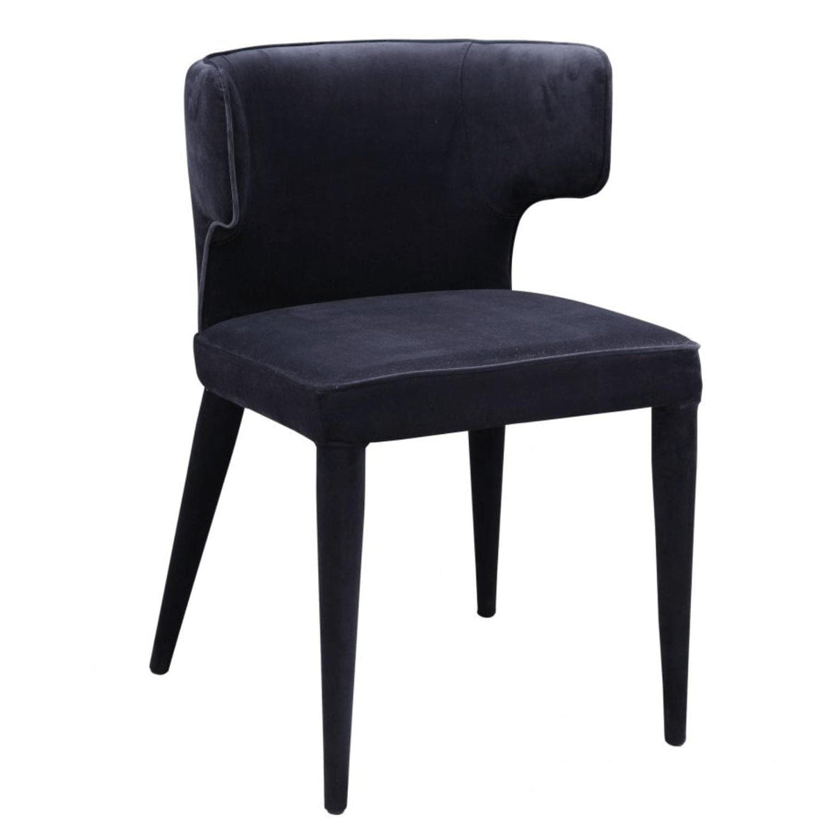 Jennaya Dining Chair Black | Bone & Brass