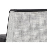 Joplin Counter Stool - Cantina Black|Vera White Pepper - Stool Detail | Bone & Brass