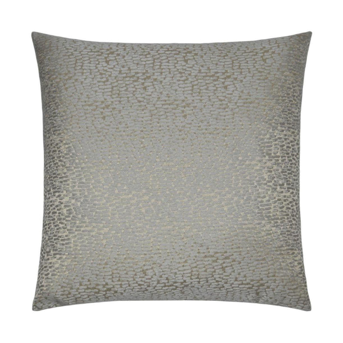 Joy Misty Pewter Throw Pillow | Bone & Brass