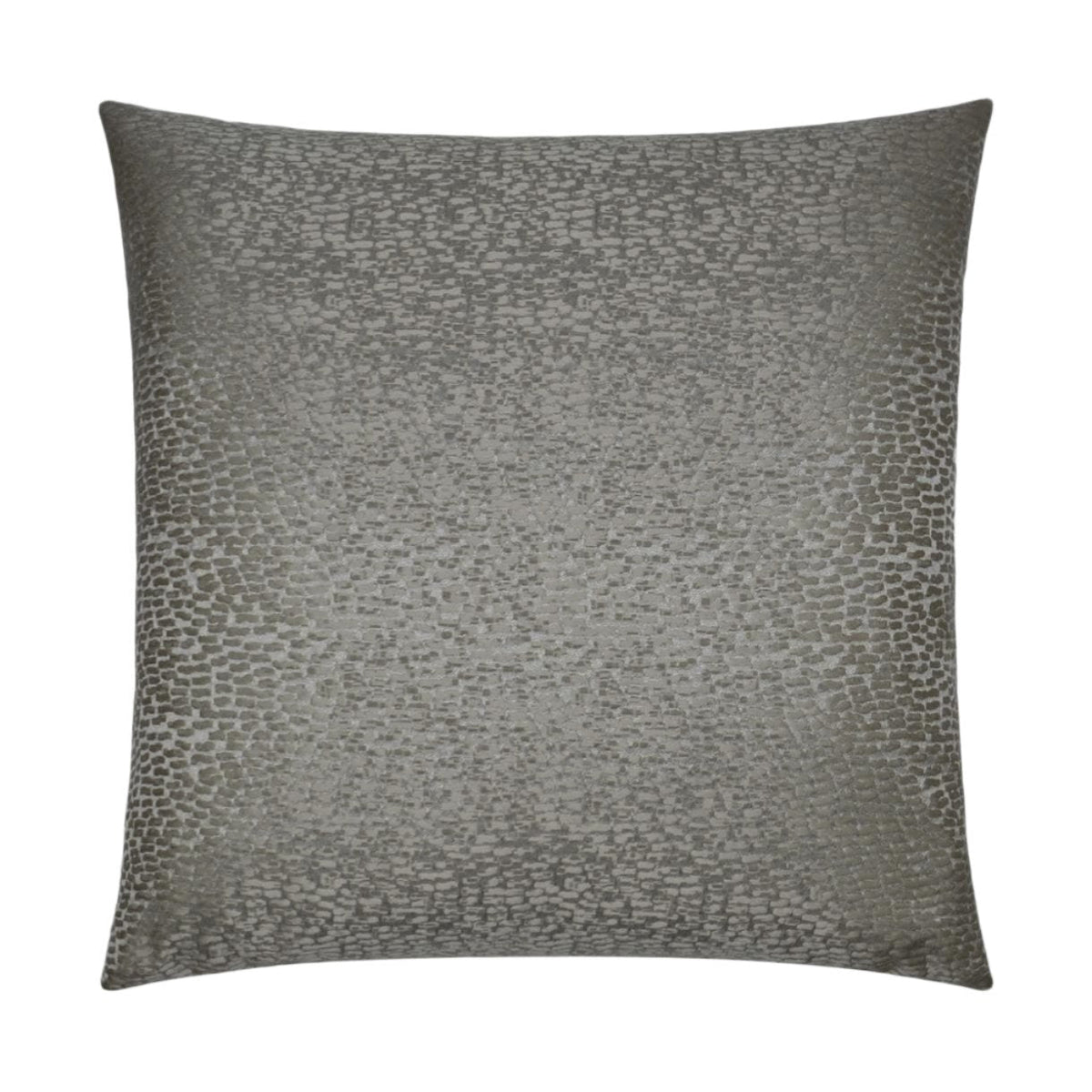 Joy Misty Silver Throw Pillow | Bone & Brass