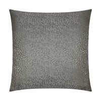 Joy Misty Silver Throw Pillow | Bone & Brass