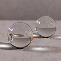 June Decorative Crystal Glass Balls - Alternate View | Bone & Brass